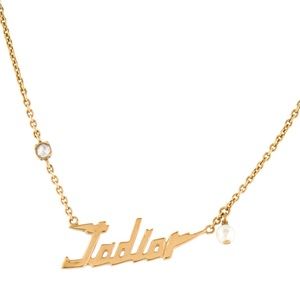 NWT Christian Dior Faux Pearl & Crystal J’Adior pendant necklace